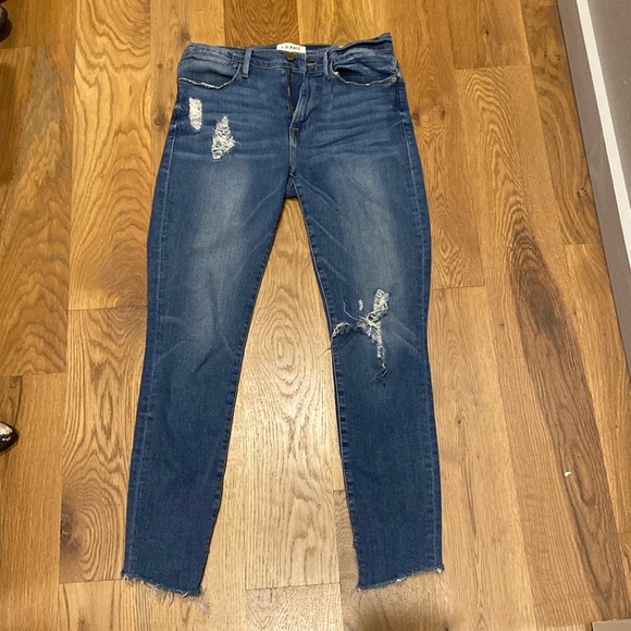 2/$25 Frame// Le High Skinny Crop, size 27 - Picture 1 of 7